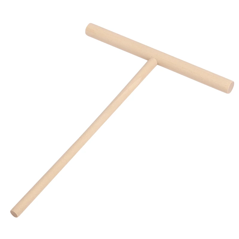 Палочка-расширитель для блинов, практичная Т-образная блинница, блинное тесто, деревянная палочка-расширитель для домашней кухни, набор инструментов для самостоятельного использования