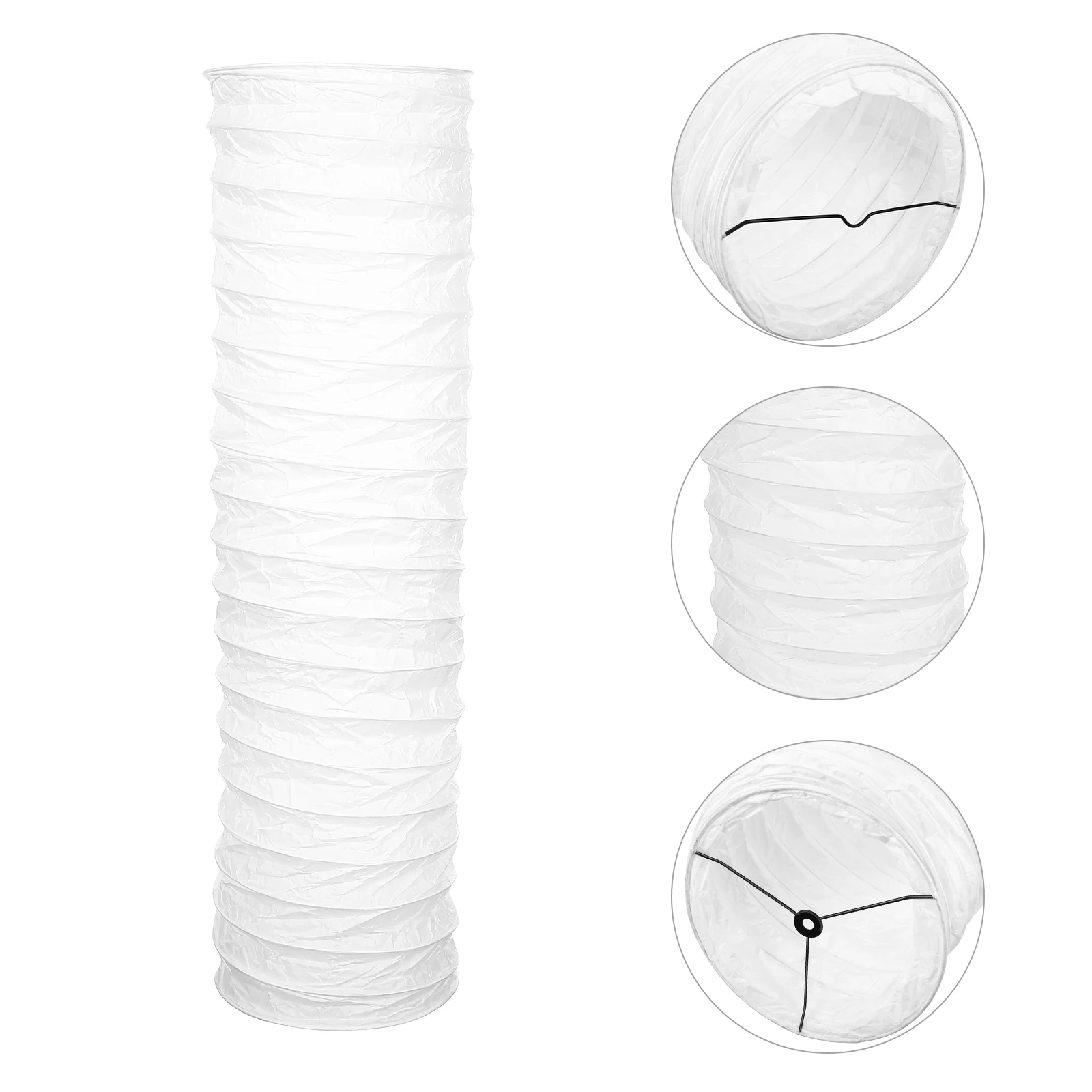 

Nordic Simple Floor Lamp Shade Paper Metal Long Lasting Warm Lighting Decorative Home Hotel Bedroom Living Room Light