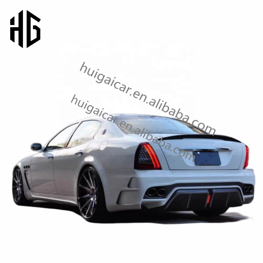 Fariy design style front bumper body kit for maserati quattroporte convert to FD side skirts rear bumper spoiler body parts