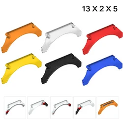 4Pcs/lot Technical Panels Car Mudguard Arched 13x2x5 MOC 42545 Building Blocks Parts DIY Bricks for 42126 42096 Cars Model Toys