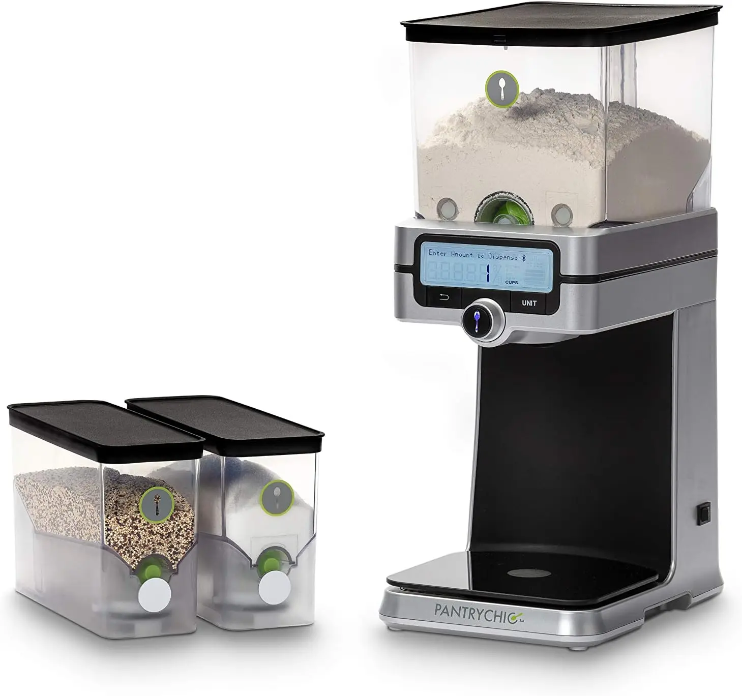 Smart Storage System - Starter Kit - Automatically Measures & Dispenses from Storage Containers with Digital Scale Accuracy