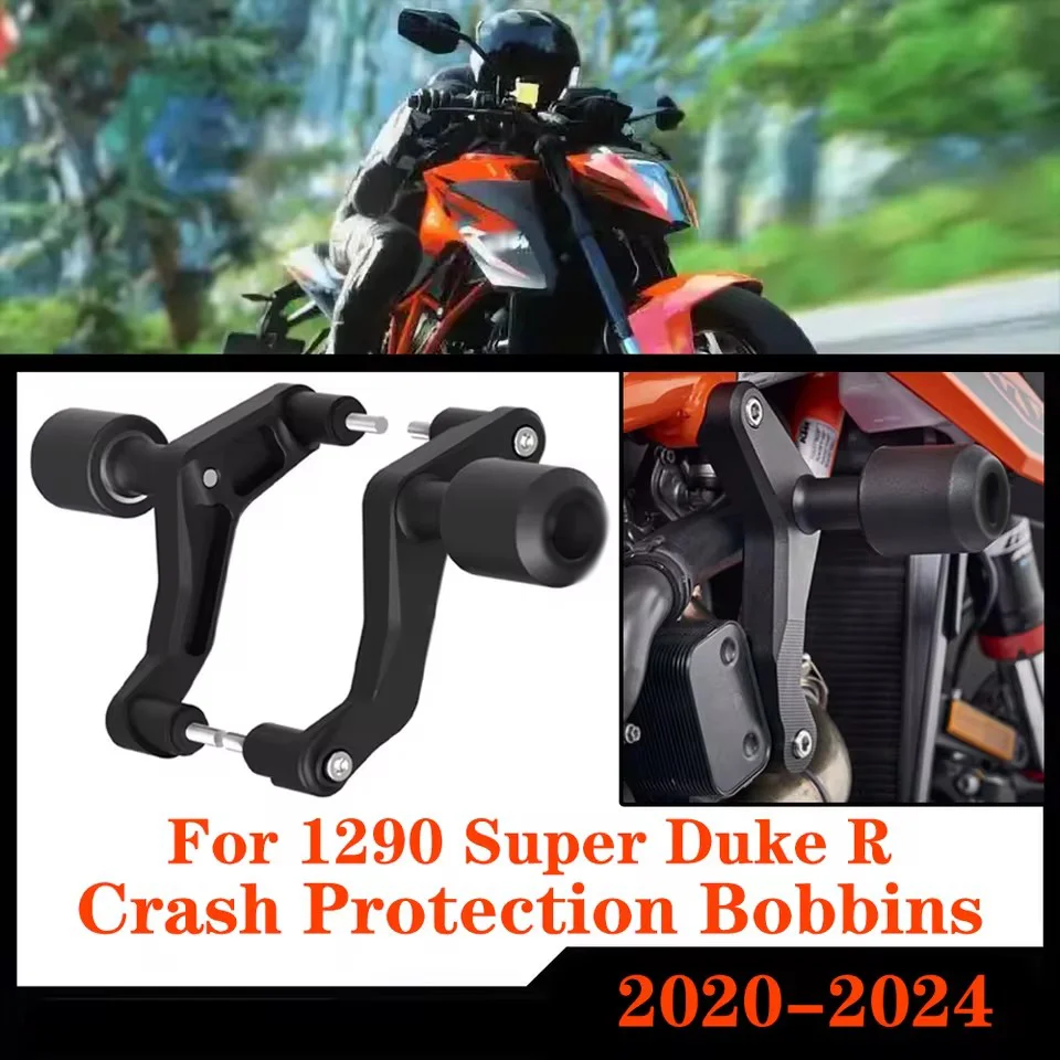 

Motorcycle Accessories For 1390 SUPERDUKE R 2024- For 1290 SUPERDUKE SUPER DUKE R 2020- 2023 Frame Crash Sliders Protection Pads