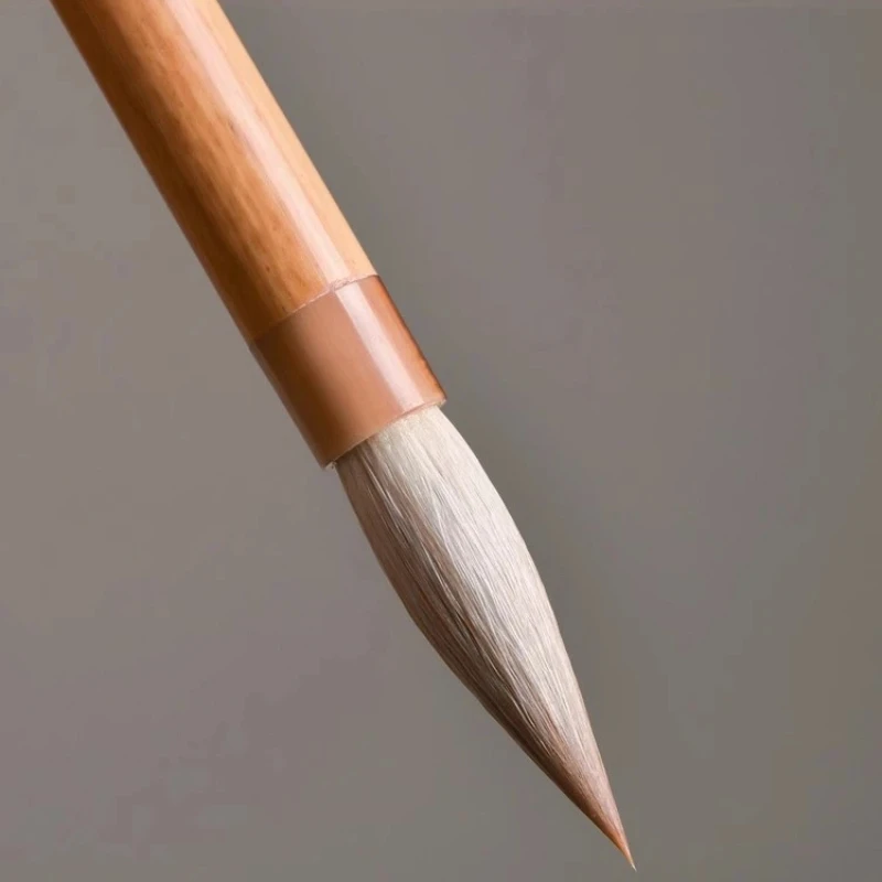 chinese-calligraphy-regular-script-writing-brush-mixed-hair-brush-pen-four-treasures-of-study-for-copying-scripture-art-supplies