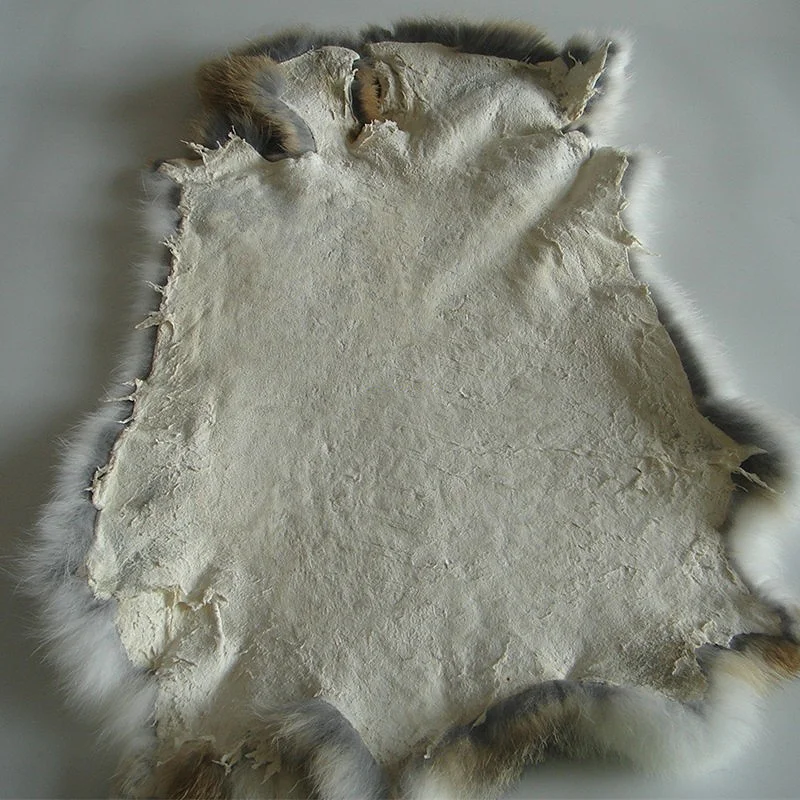 Natural Rabbit Skin, Whole Rabbit Skin, Fluffy, DIY, Stitched Clothing Cushion Home Decoration Clothing Accessories High Quality