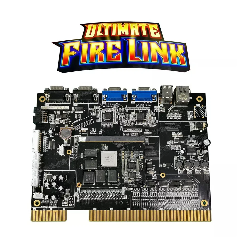 Fire link 8 in 1 Vertica Arcade Multi Game Board Slot Machine Coin Operate Machine Motherboard PCB