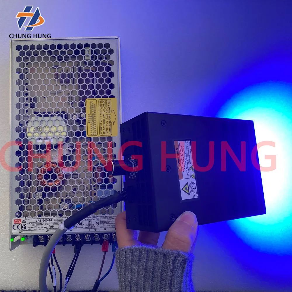 مصباح معالجة بالأشعة فوق البنفسجية LED عالي الطاقة مع مروحة تبريد لطابعات Nocai 6090 Epson XP600 TX800 DX5 المسطحة مصباح تجفيف الحبر للطباعة