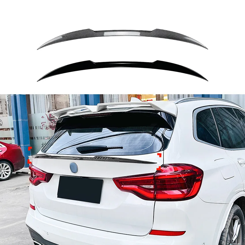 

Rear Tail Trunk Mid Spoiler Trim Car Roof Middle Spoilers Wing For BMW X3 IX3 G01 2018 2019 2020 2021 2022 2023 Body Kits Tuning