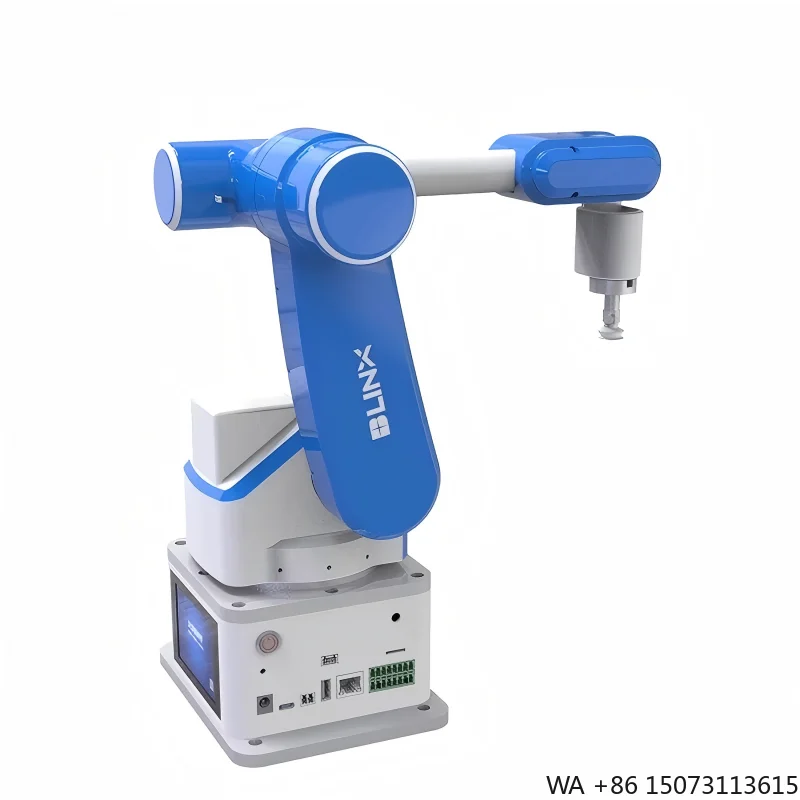 Six-Axis Robotic Arm with Large AI Model and Vision, Open Source Programmable for Education Research