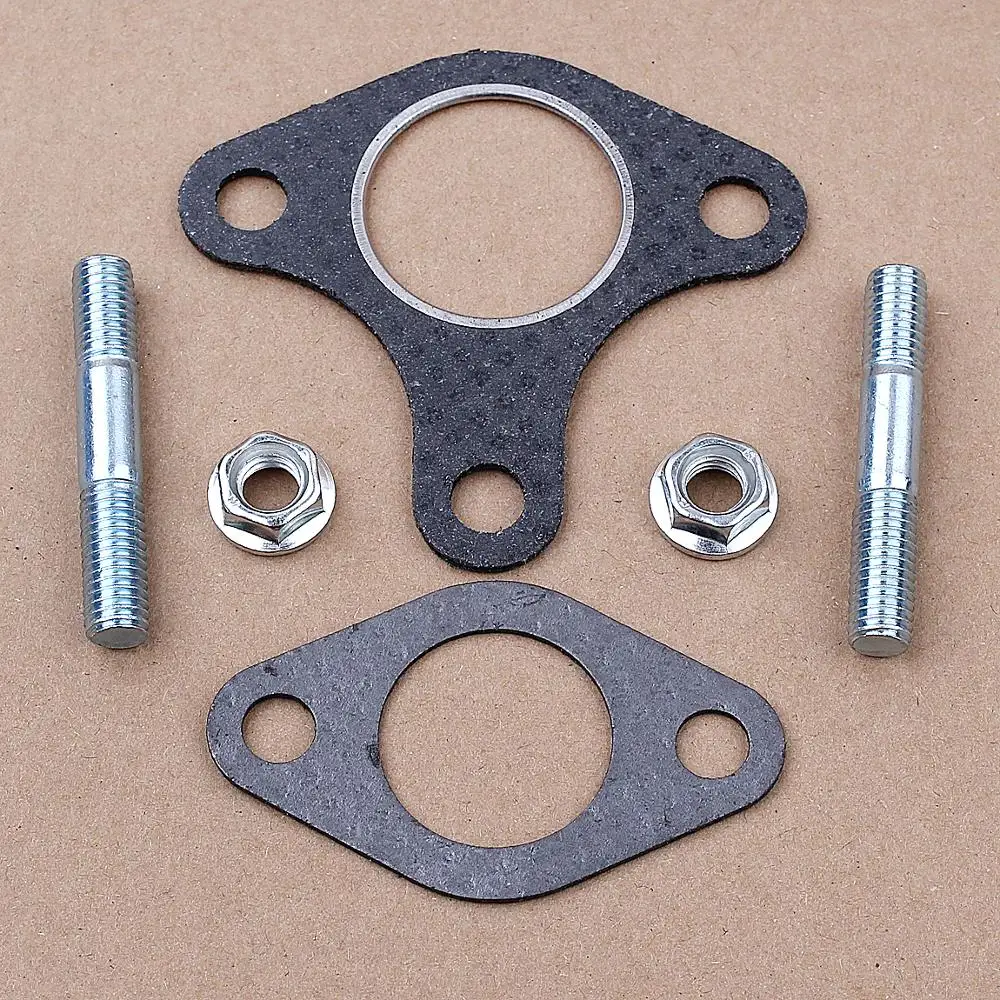 Muffler Exhaust Gasket Bolt Assembly For Honda GX390 GX340 GX270 GX240 13HP 11HP 9HP 8HP Lawn Mower Engine Spare Part Pump