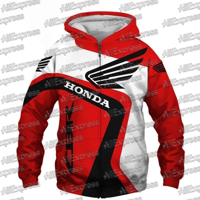 

Осенняя мужская мотоциклетная толстовка Honda Racing с 3D принтом, модный гоночный пуловер, спортивная рубашка на открытом воздухе для мужчин, модная одежда