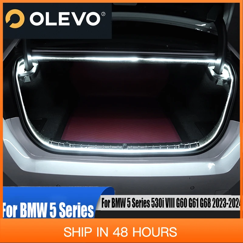 

New For BMW 5 Series 530i VIII G60 G61 G68 2023 2024 luggage atmosphere decorative lights car interior decoration accessories