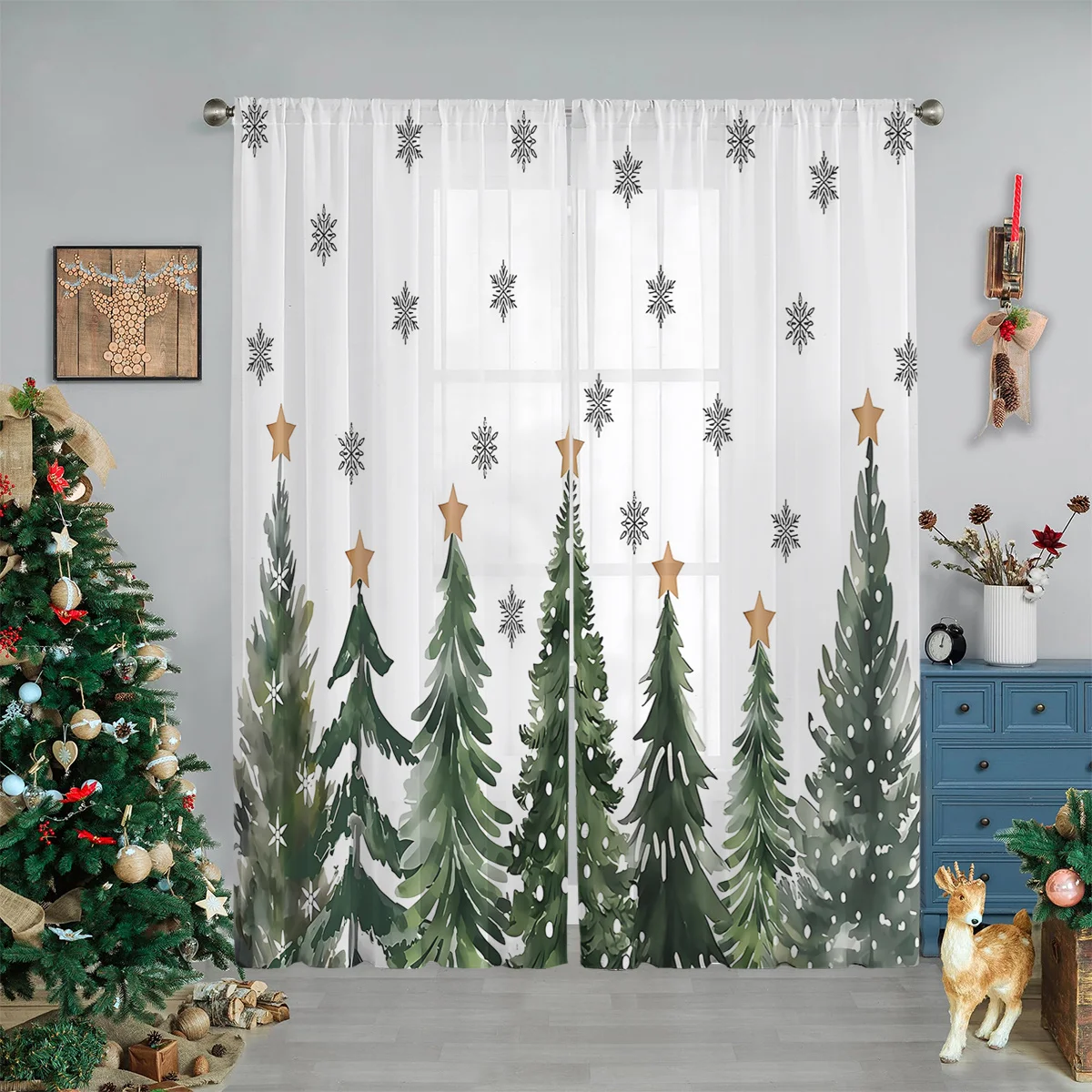 2 tende trasparenti invernali  - Curtain Rods recensione e prezzo