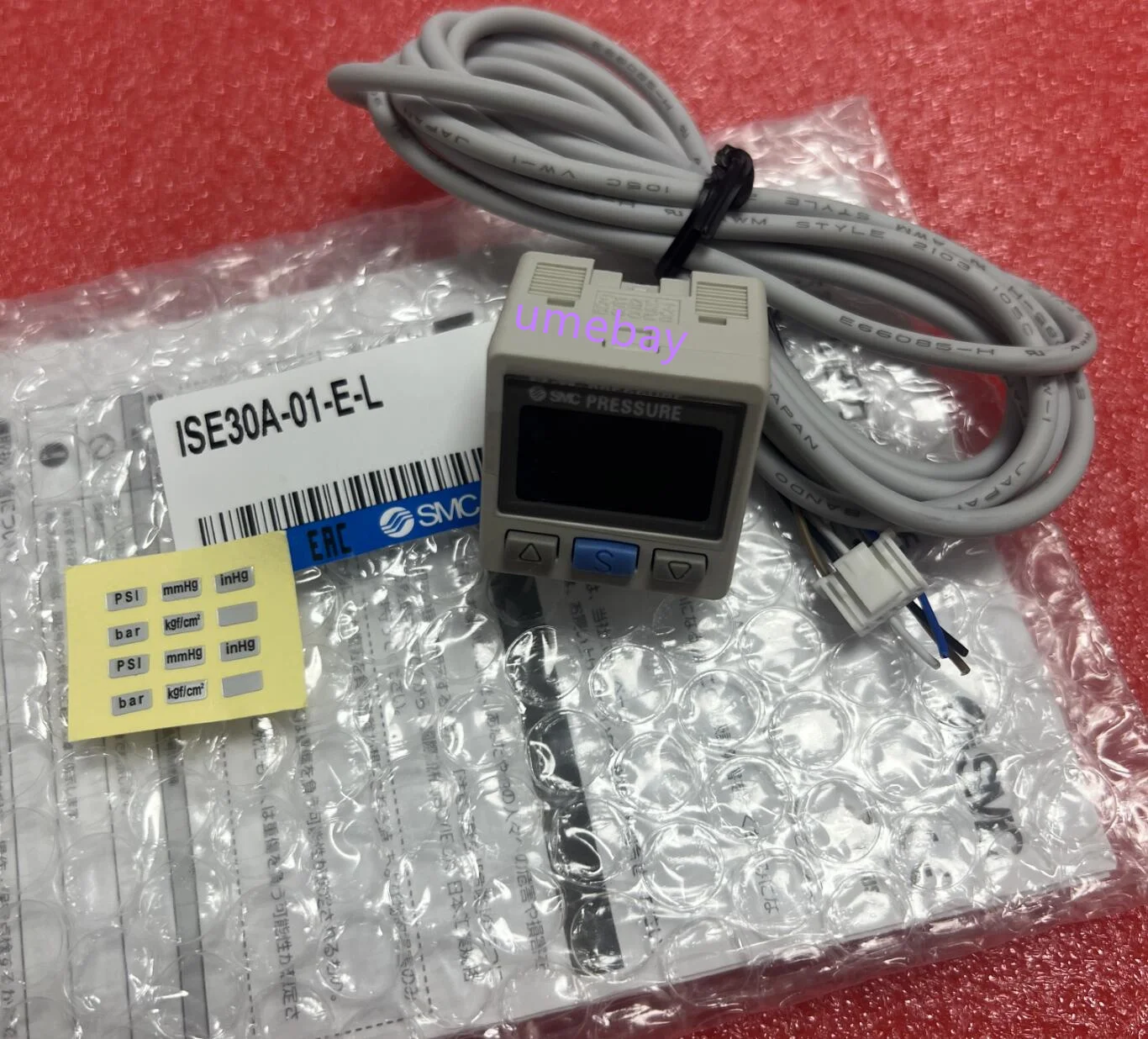 1 Uds sensor de presión Digital: ISE20A-R-M5-J ISE20A-S-M5-J ISE20A-T-M5-J ISE20A-V-M5-J ISE20A-X-M5-J