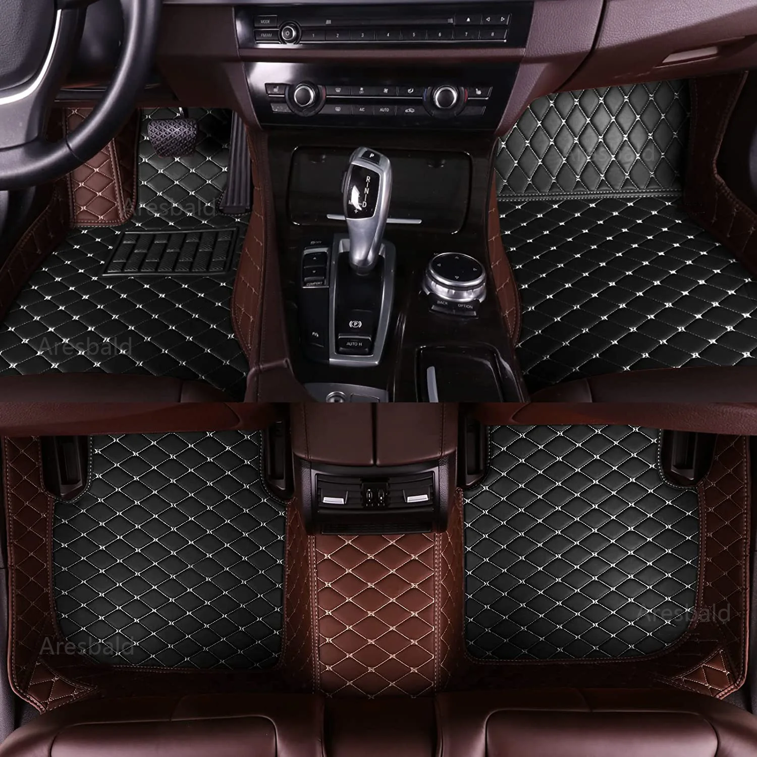 

Custom Car Floor Mats For VW TROC T-ROC Auto Carpets Accessories Waterproof Leather Floor Liners