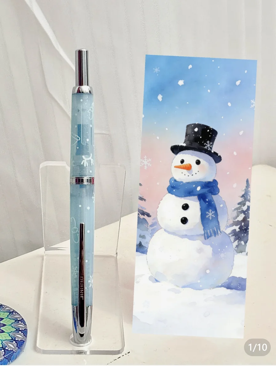 

Jinhao 10 Winter Limited Press-type Tip Student Fountain Pen
