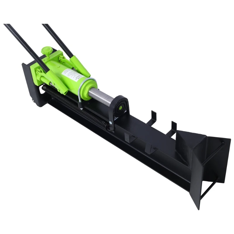 

10 Ton Horizontal Log Splitter Wood Cutter Manual Hydraulic 2 Speed Wheel Hydraulic Wood Splitter Forestry Machinery