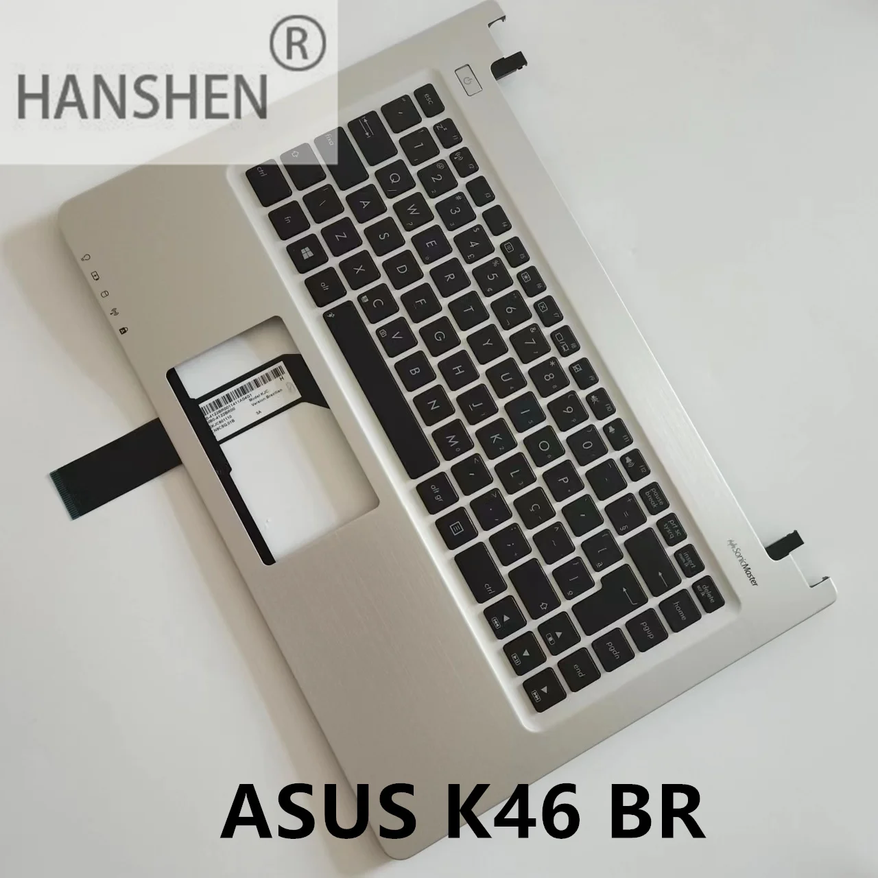 HANSHEN The Brazilian version of the new keyboard is suitable for ASUS S46C K46 K46CM R405C A46C K46C E46C  replacement wit