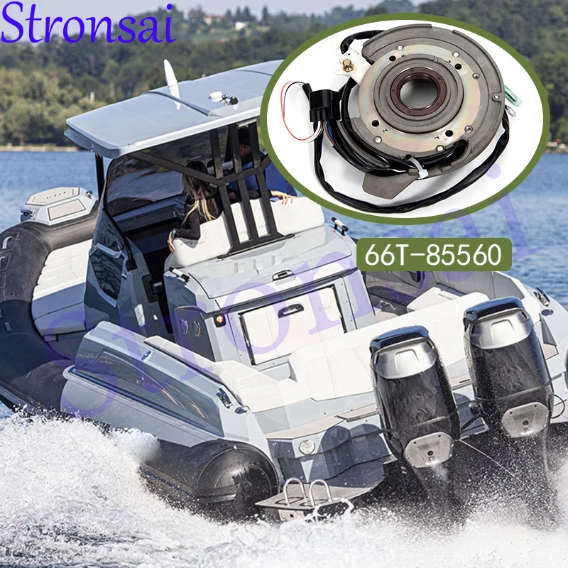 

66T-85560-00 Topteng Magneto Generator Engine Stator Assembly Fit For Yamaha 40hp 40X E40X 1998-2017 66T-85560-00-00 66T-85560