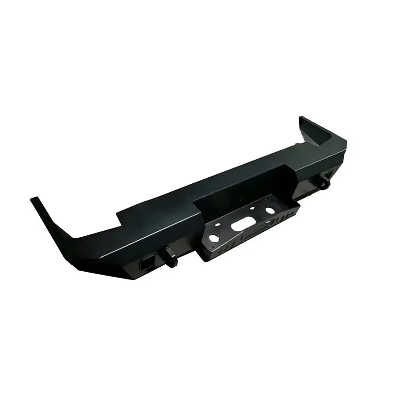 Off-road 4x4 Pickup Accessories Black Steel Rear Bumper with Winch Bracket for Beijing 212