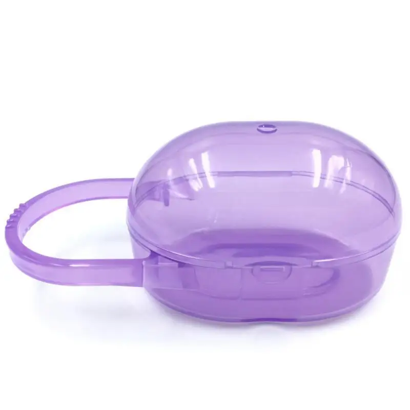 Boîte à sucette en plastique pour bébé, clip de sucette, porte-conteneur, étui de rangement de voyage, support de sucette, continents