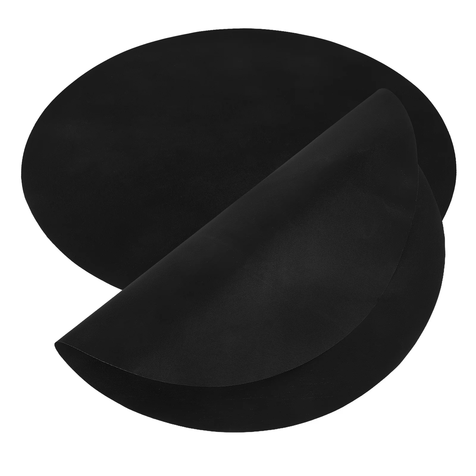

2Pcs Bbq Grill Mat Nonstick Round Barbecue Pad Heat Resistant Cooking Mat for Outdoor Grill Barbecue Pads Bbq Mats