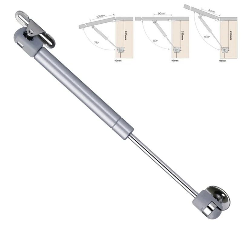 4 Uds. Puerta de armario para muebles, bisagra de Cierre Suave, puntal de elevación de Gas hidráulico, varilla de soporte, presión 100/120/150/200N