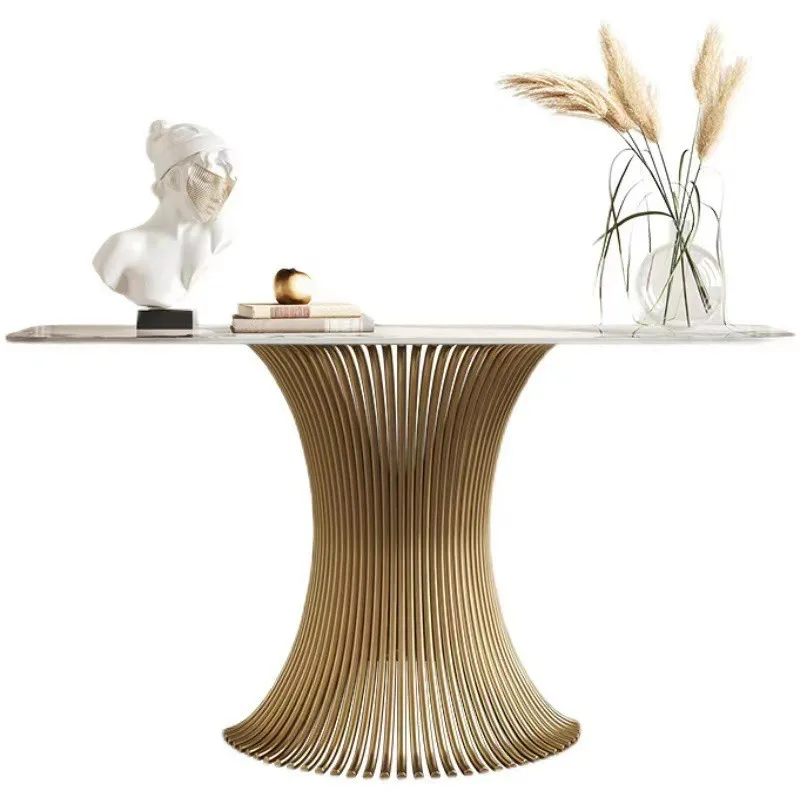 

Light luxury entrance table Modern simple villa entrance door entrance cabinet Aisle decorative cabinet