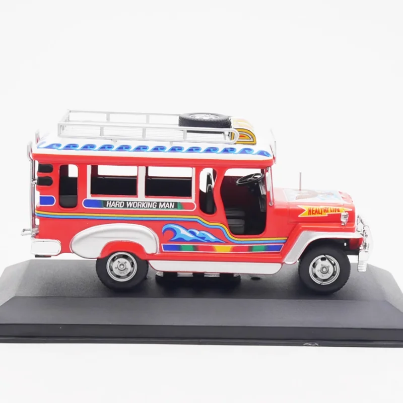 IXO Diecast 1:43 Skala Model Auta Taxi Manila 1980 Wykonany ze Stopu Metalu Gotowy Produkt Symulacja Zabawka Kolekcjonerska Prezent Statyczny Model Wystawowy