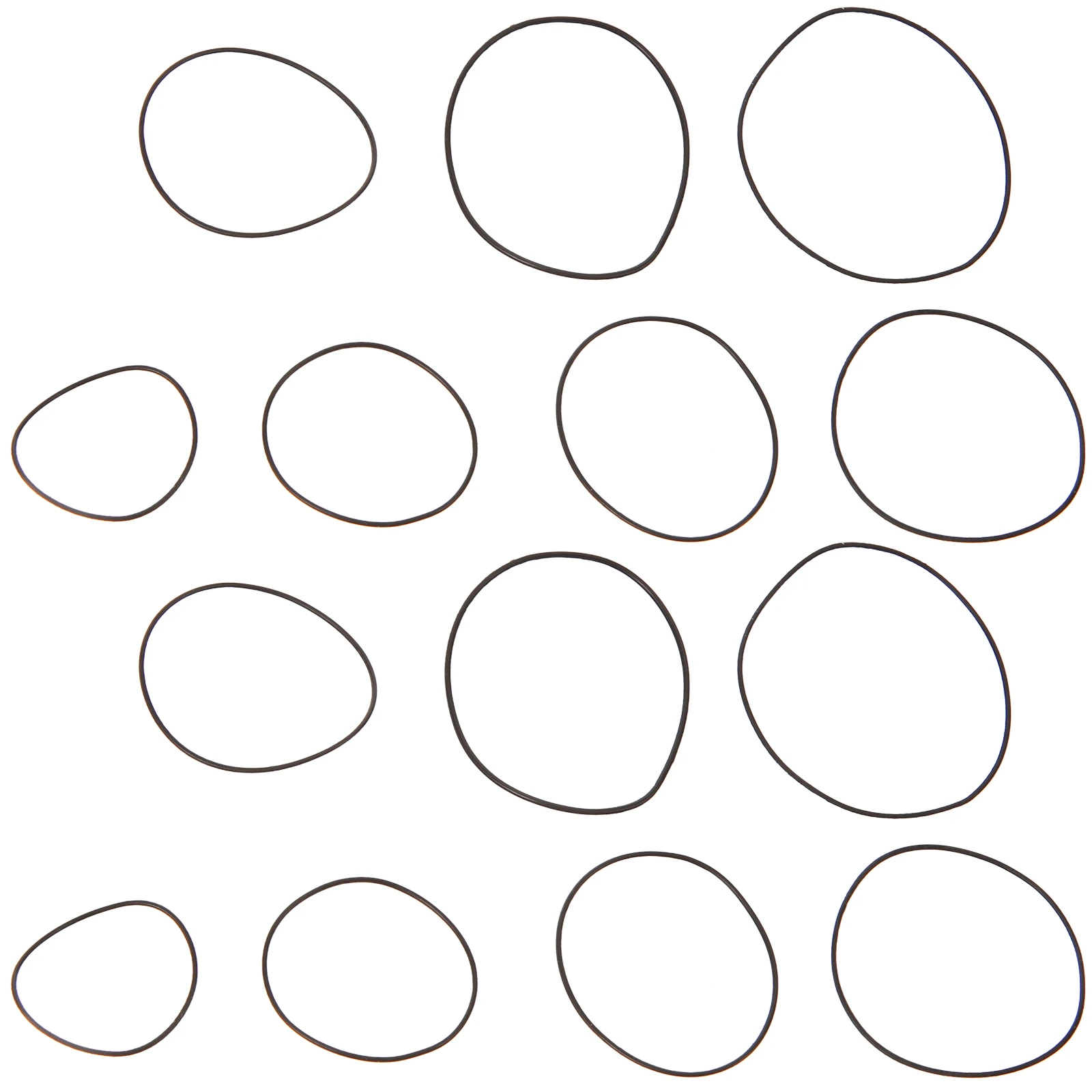 

Watch Case Cover Waterproof Ring Sealing Gaskets Back Accessories Black Kit 05mm 06mm Silicone Repair Tool Watch Seal O Ring