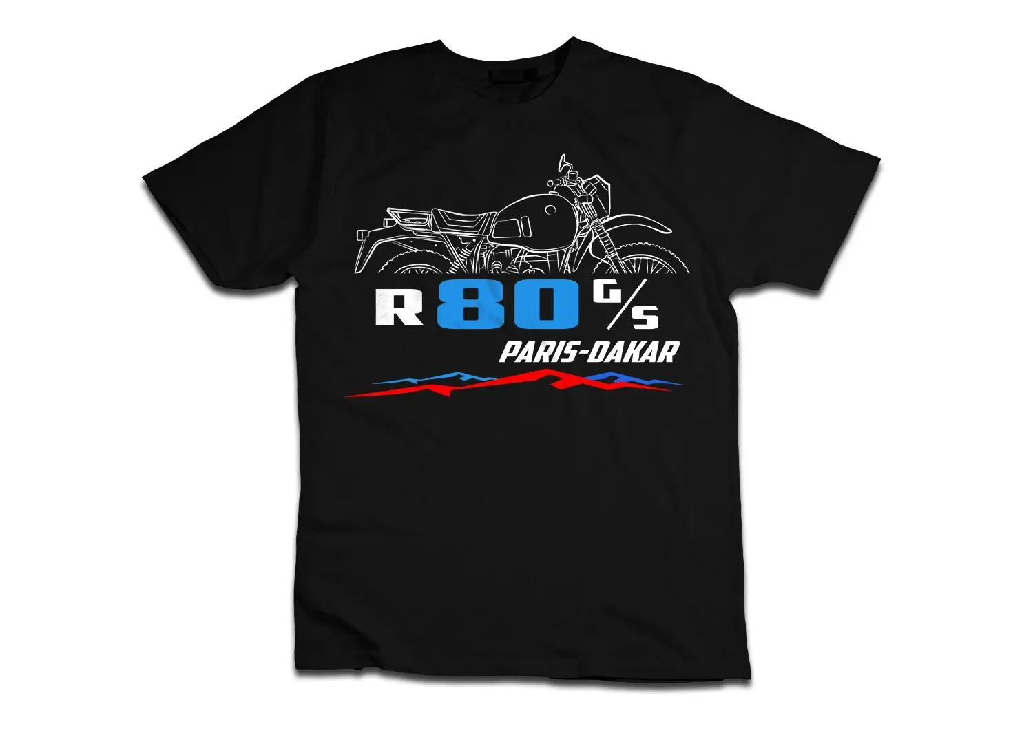 

2024 Men T Shirt Casual R80GS Paris Dakar Motorcycle for Vintage Riders T-shirt Graphic Summer Short Sleeves 100% Cotton S-3XL