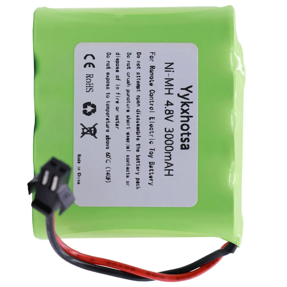 4.8V 3000mah akumulator NiMH M model na zabawki zdalnie sterowane samochody zbiorniki roboty łodzie pistolety 4.8v akumulator Ni-MH 4 * AA