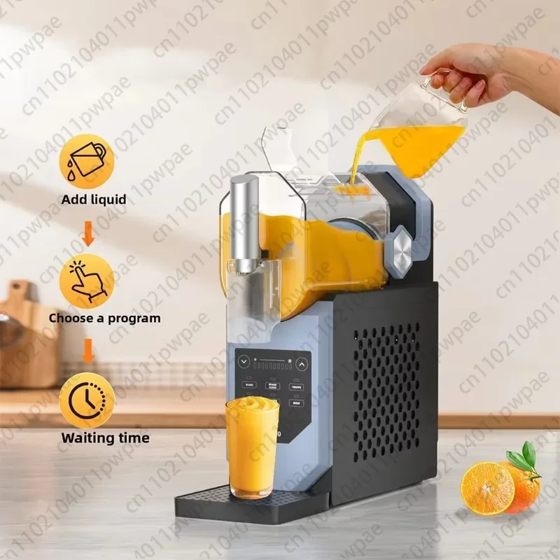 Commercial Mini Snowflake Ice Cream Maker Electric Portable Shaved Ice Machine For Home Car Travel DIY Snow Cone Making