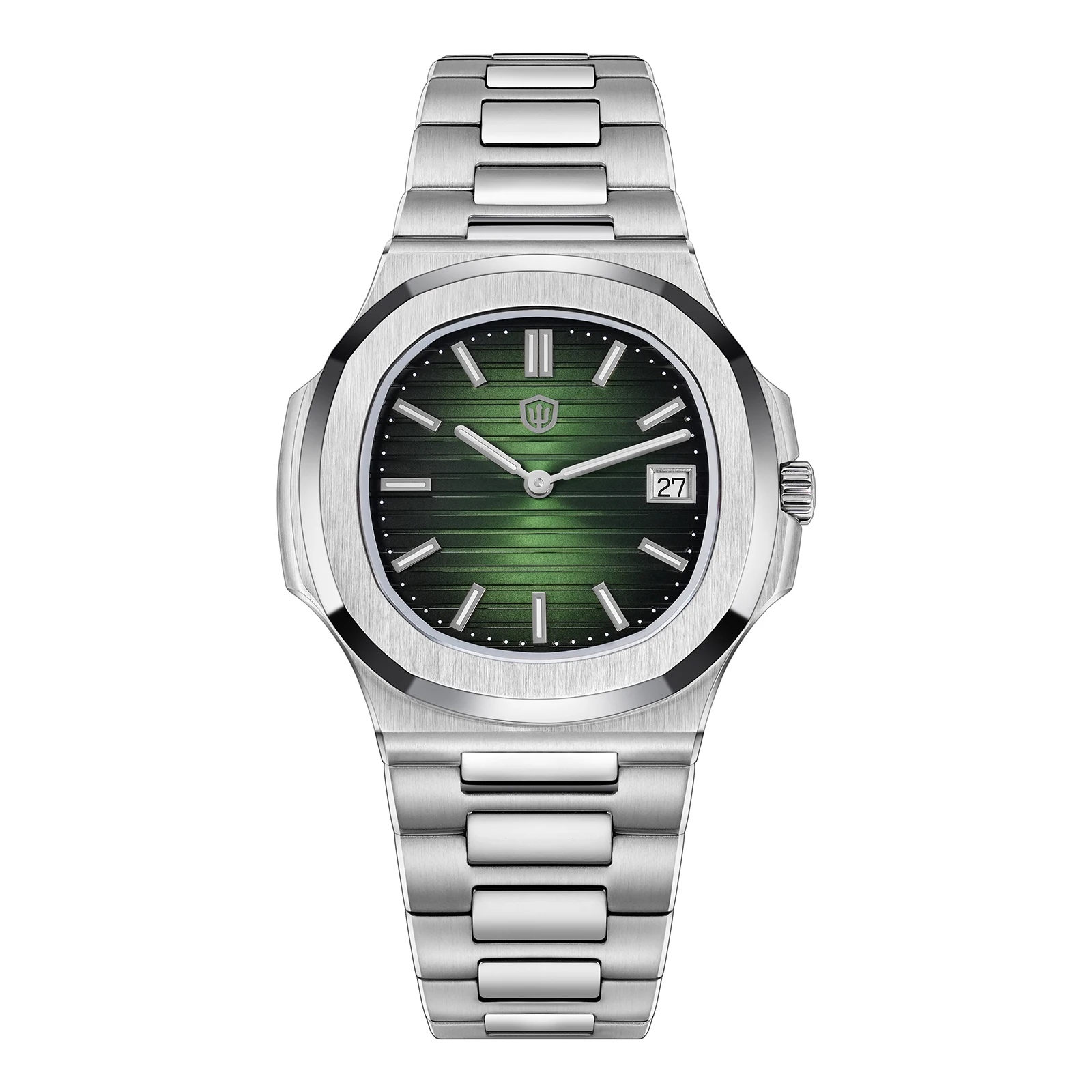 Watchdives WD00013 Men Watch Swiss Ronda 714 Movement Mechanical Watches Sapphire Stainless Steel Waterproof 100m Wristwatch