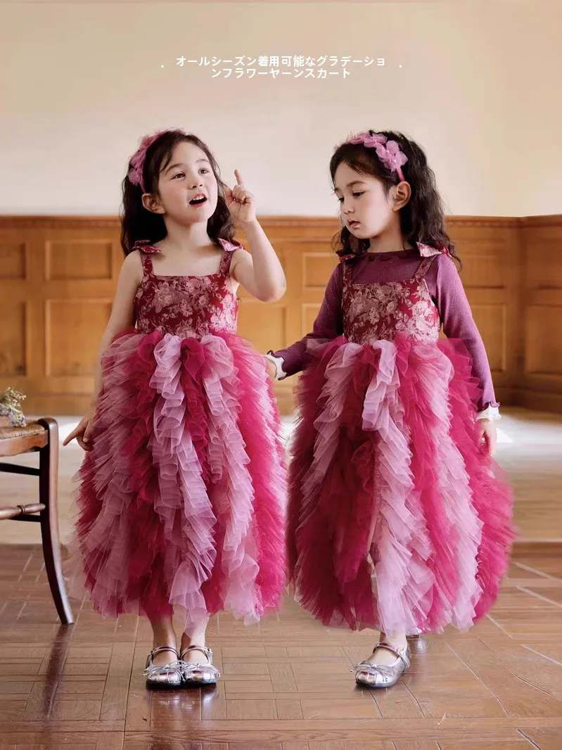 yas-adient-color-change-floral-patchwork-cotton-princ-skirt-for-girls-birthday-par-dr-children's-clothing-kids'-dre