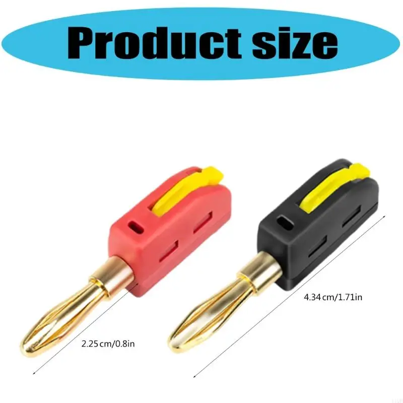 2025 New 4mm Banana Plug for Fast Circuit Connection in Electronic Classroom Experiments