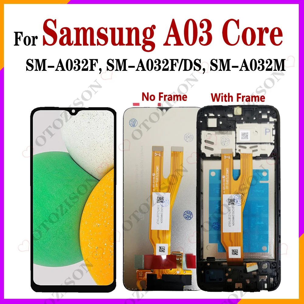 

Для Samsung Galaxy A03 Core LCD A032 A032F ЖК-дисплей SM-A032F/DS дисплей сенсорный экран Замена A3 Core дисплей в сборе