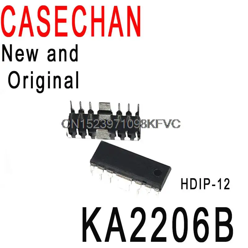 5PCS New and Original KA2206 2206B SJ2206B HDIP-12 Amplifier IC Speaker Integration In Stock KA2206B