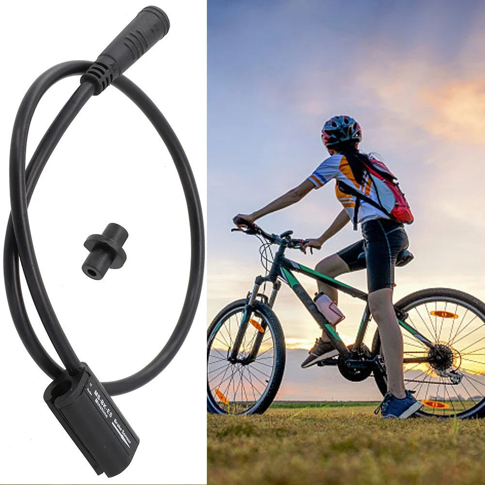 300mm E-bike Brake Sensor With Waterproof Yellow Socket For Electric Bicycle MS-BK-1R W/ 3-Pole Socket Female E-bike Tools N E W