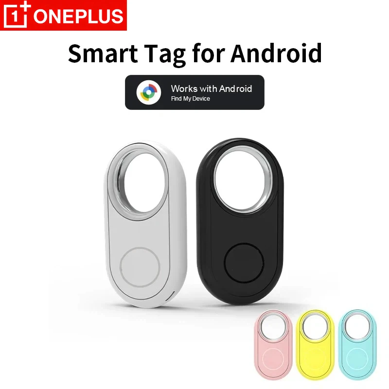 Oneplus GPS Tracker for Samsung Android Tracker Work with Google Find Hub Bluetooth Locator Finder Bag Key Global Anti-lost Tag
