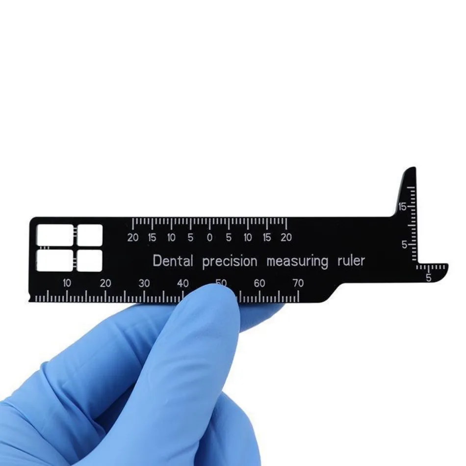 Dental Precision  Multi-Measuring Ruler Medical Tool Measure Scale Endodontic Instruments Dentistry