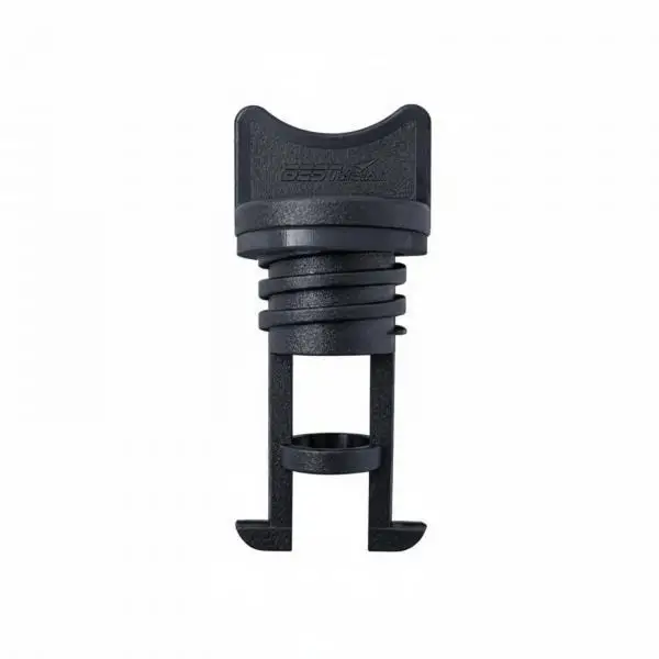 Black Nylon Boat Drain Plug 19mm Threaded Scupper Stopper with Gasket for Kayak Canoe Raft Fishing Vessel