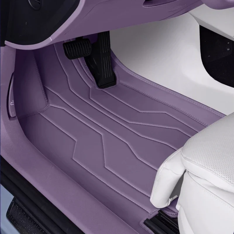 

For AVATR 06 2025-Present Custom Nappa Leather Anti-Slip Car Foot Protect Mat Auto Luxury Waterproof Floor Pad Accessory