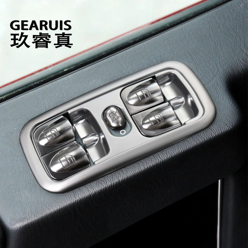 For Mercedes Benz G Class W463 2004-2011 Car Styling Armrest Window Glass Lift Control Panel Frame decoration Cover Sticker Trim
