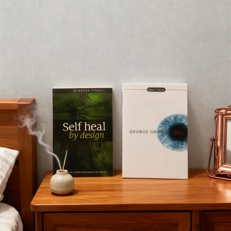 

《1984》+《Self heal by design》 Defy Dystopian Control, Design Your Inner Freedom: A Practical Guide toSelfPreservation and Healing