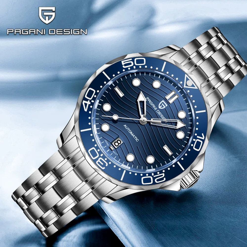 

2026new Pagani design men's watch Automatic watches Business Mechanical watch Men's top AR Sapphire ceramic bezel Luminous clock