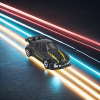 2025 New 1/64 Scale 2.4G High Speed Drift RC Car 4WD Remote Control Mini GTR Racing Toy for Boys Kids Gift Indoor Outdoor Play