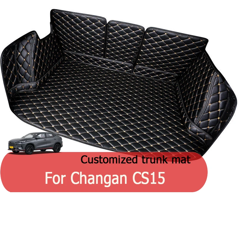 Car Trunk Mat For Changan CS15 2016 2017 2018 2019 Custom Car Accessories Auto Interior Decoration