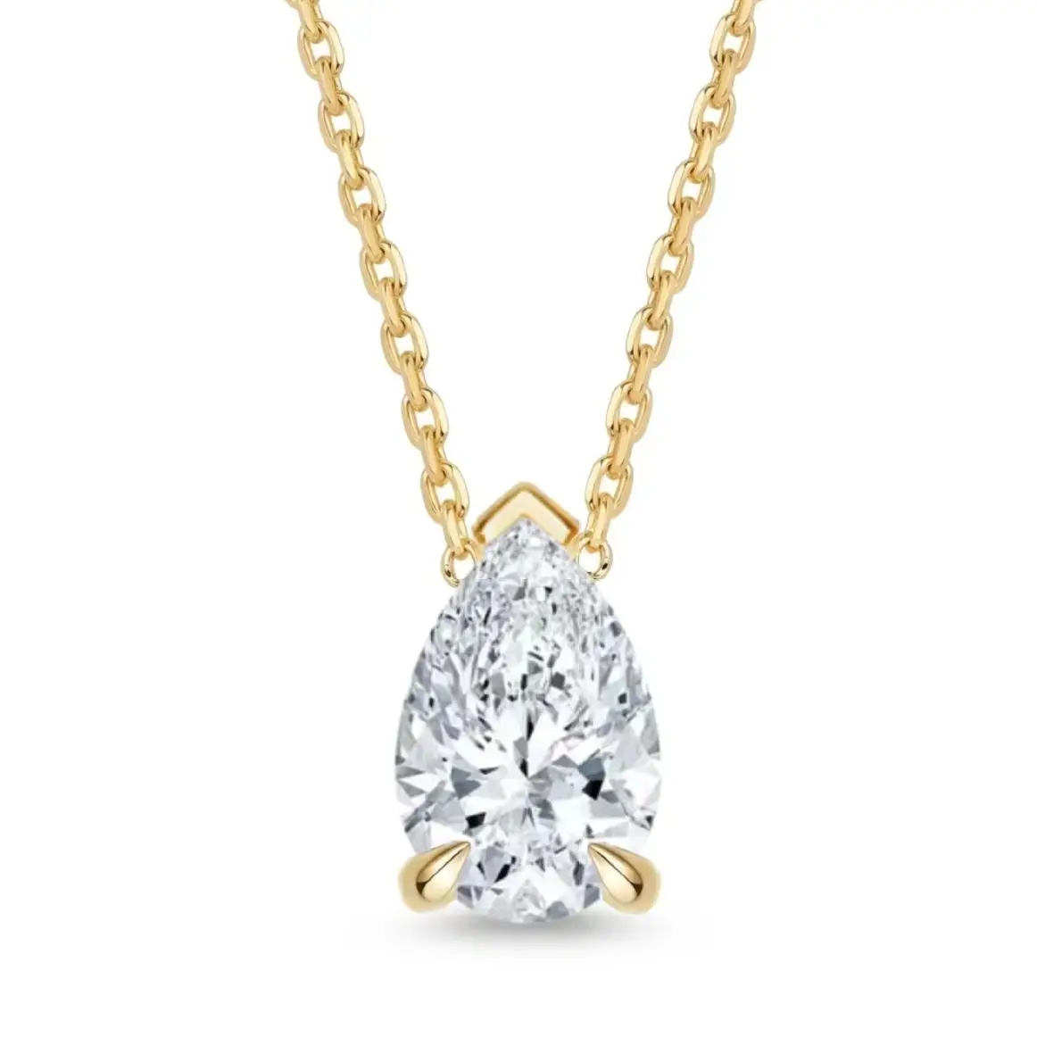 MUSHAN Jewelry Wholesale 925 Sterling Silver Necklace Pendants Moissanite Diamond D Color VVS1 s925 Chain Pendant Fine Jewelry