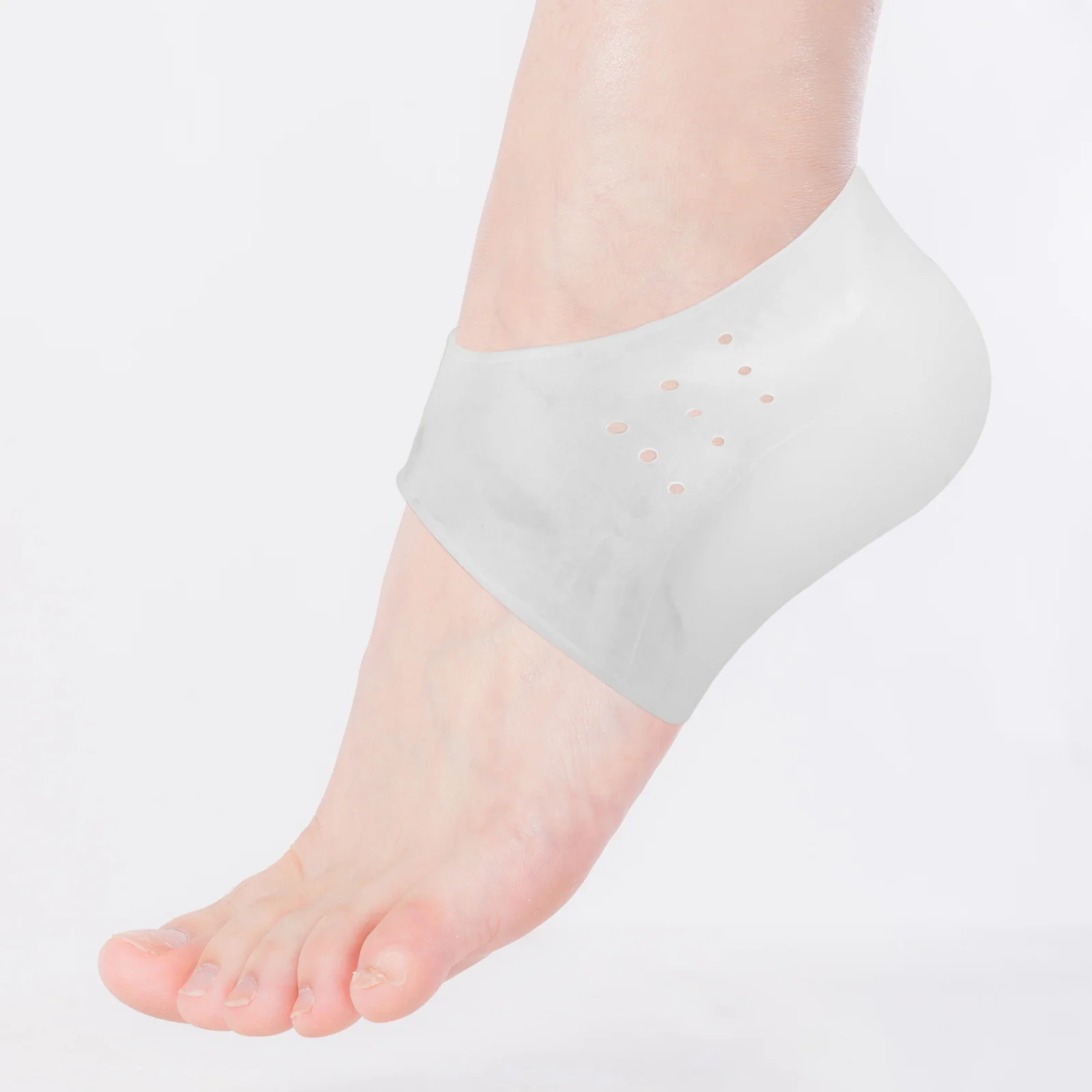 

1Pair Height Booster Insoles Silicone Heel Lifts for Shoes Men Women Lightweight Non-Smelly Washable Elastic Heel Lift