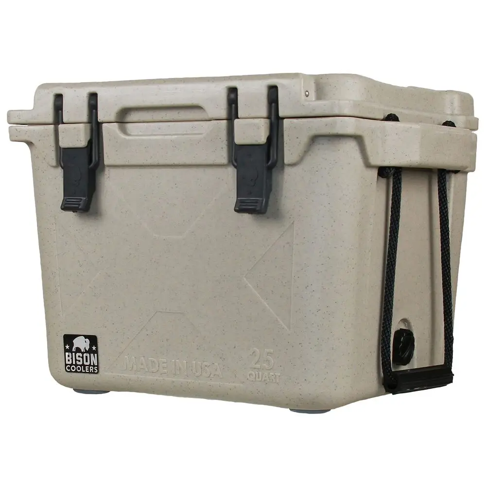 

Rotomolded Cooler Extreme Engineered Durability with Hard Shell, Lid and Liner Long Lasting Ice Chest with Double Insulated Wal